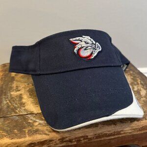 Allentown Iron Pigs Baseball Navy Blue Adjustable Visor